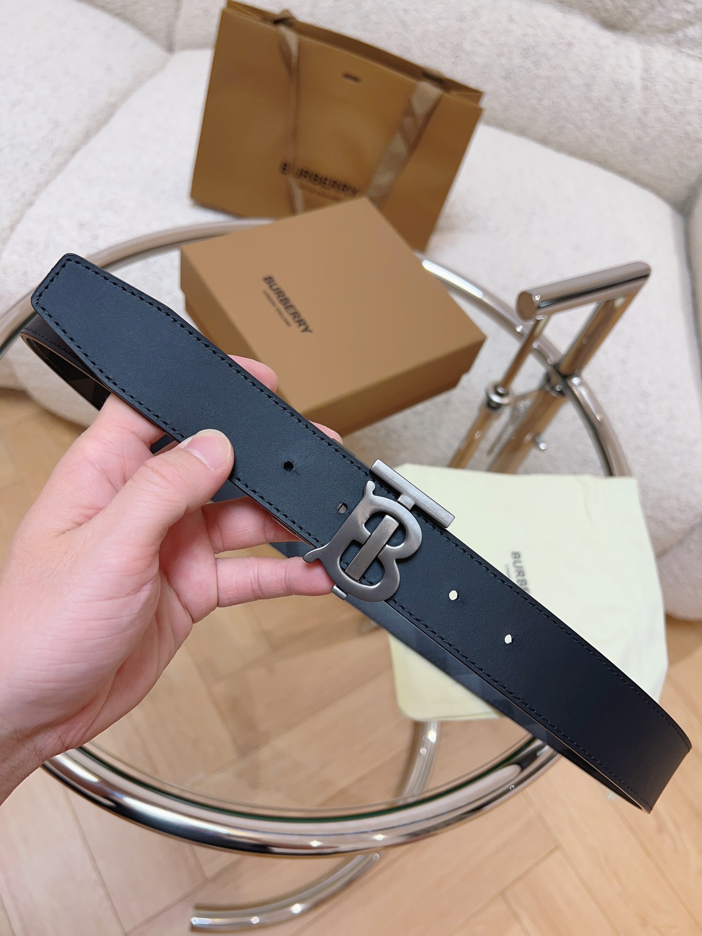 Burberry Male Basic Belt M