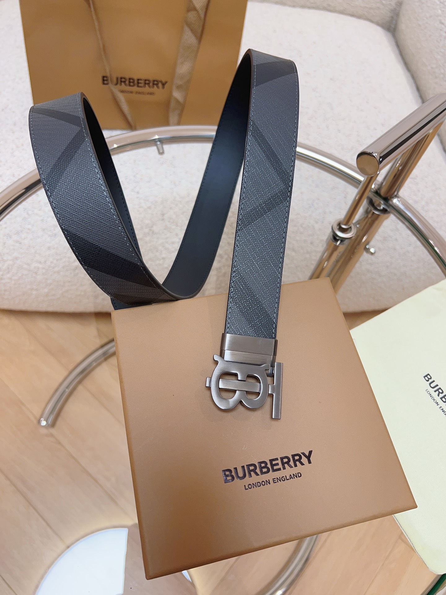 Burberry Male Basic Belt M