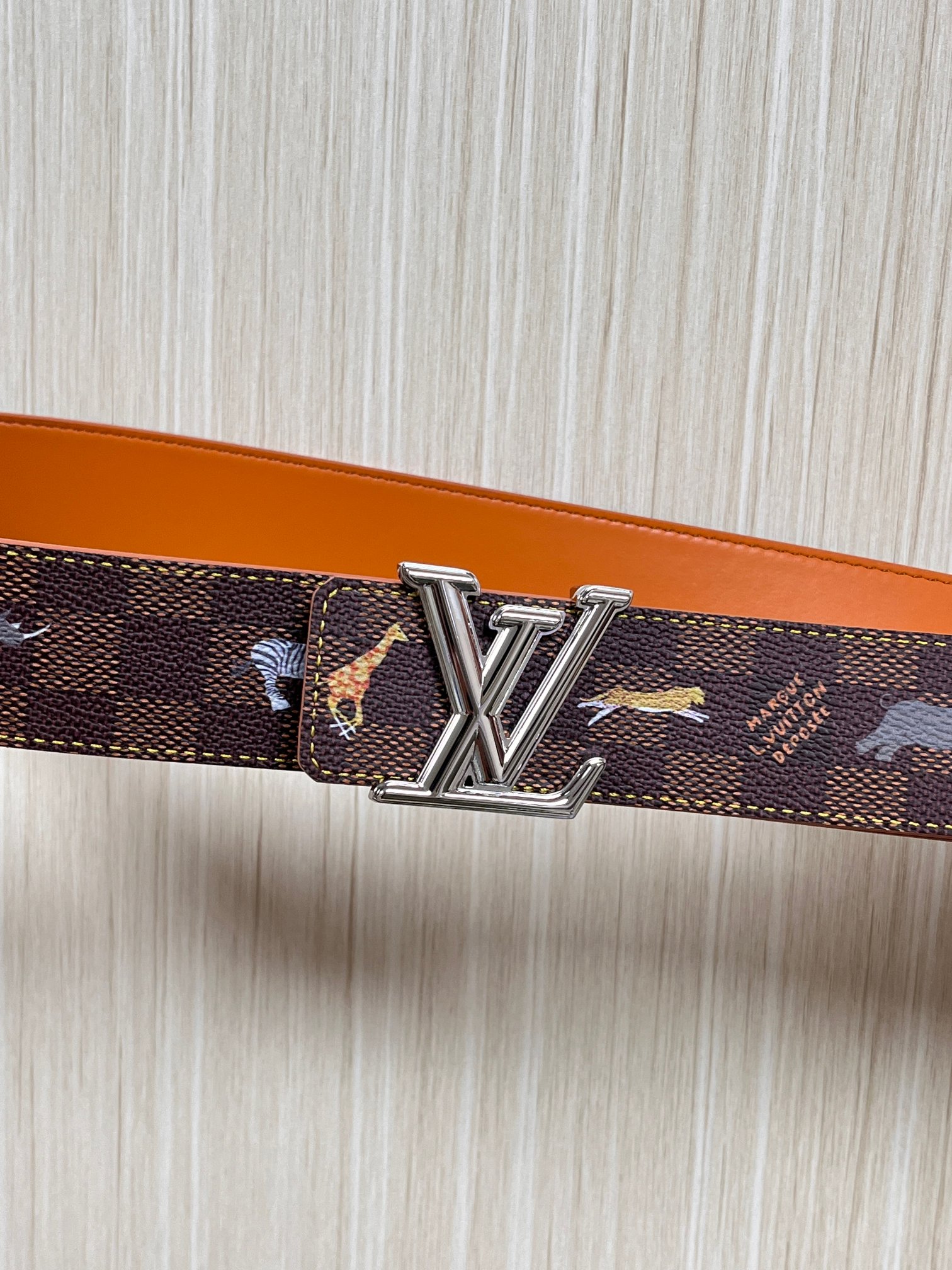 Louis Vuitton Canvas Belt Canvas S-m-l