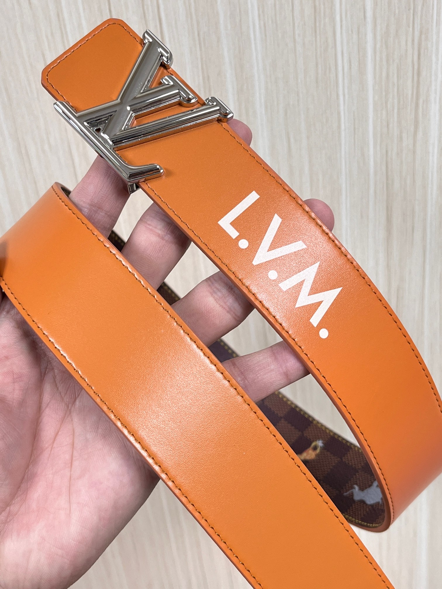 Louis Vuitton Canvas Belt Canvas S-m-l