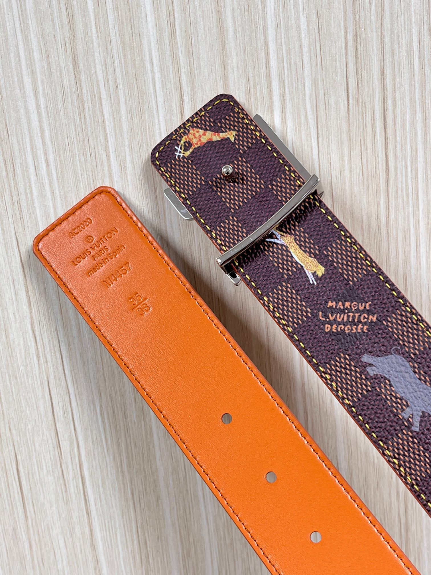 Louis Vuitton Canvas Belt Canvas S-m-l