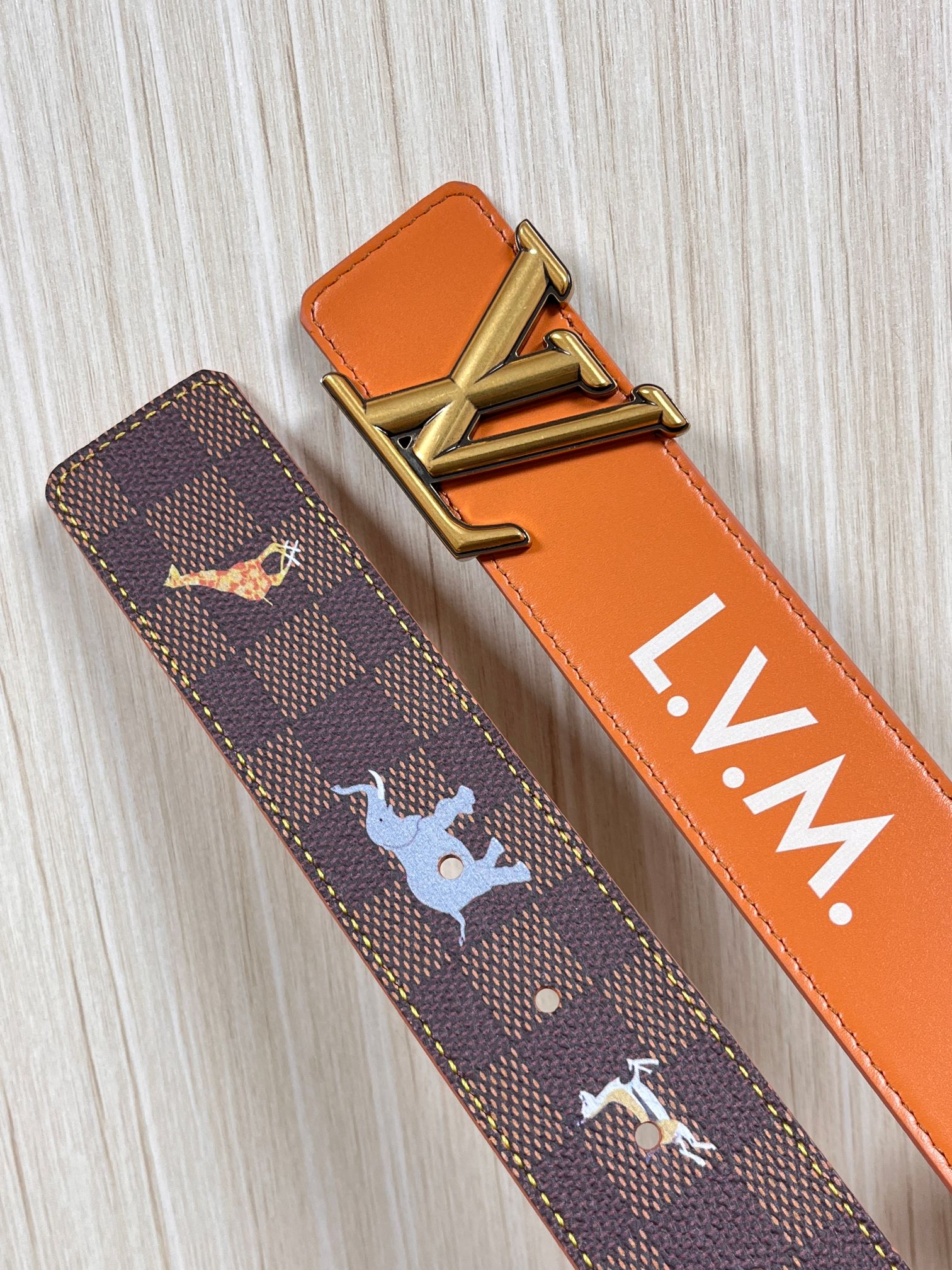 Louis Vuitton Canvas Belt Canvas S-m-l