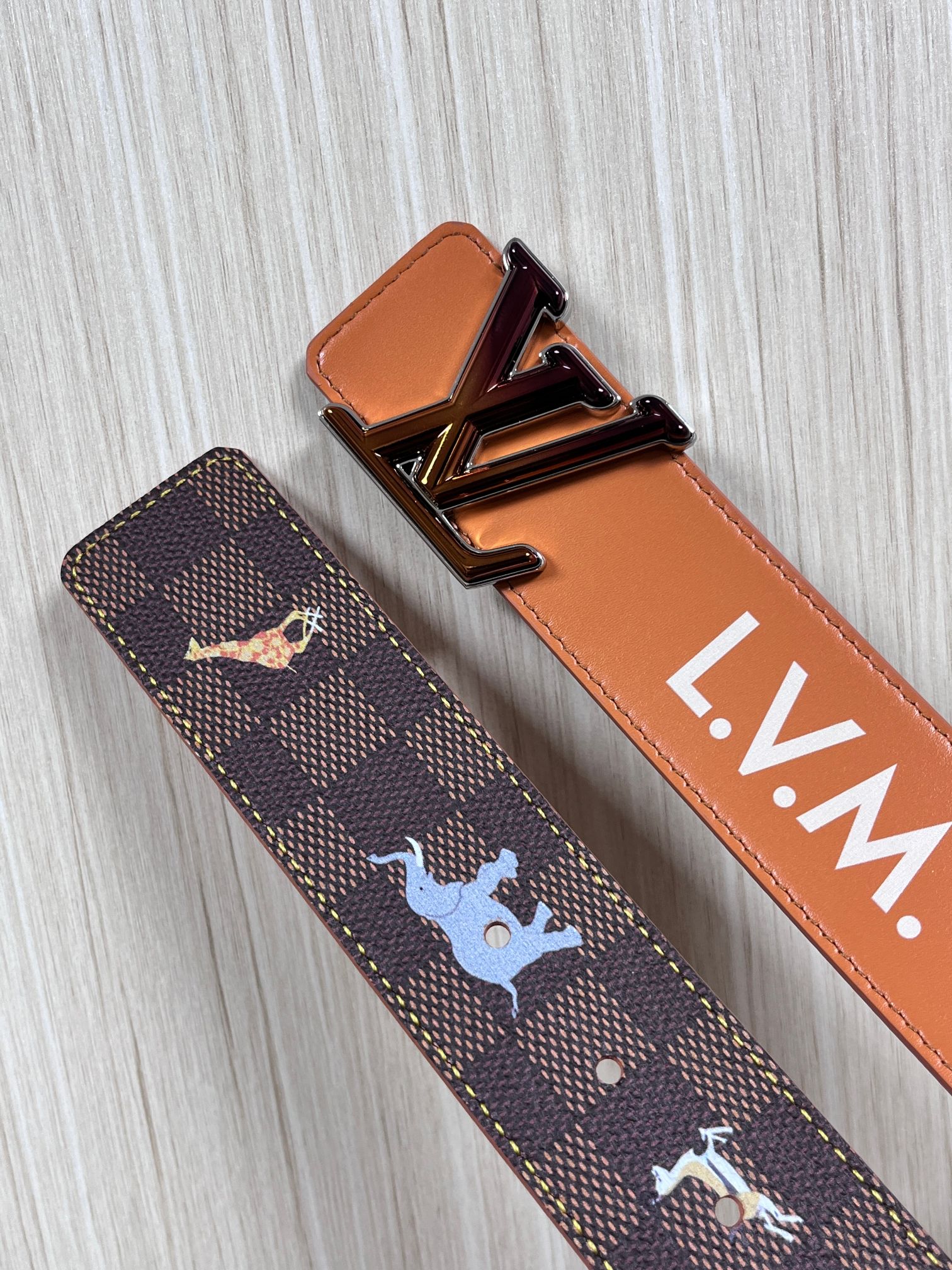 Louis Vuitton Canvas Belt Canvas S-m-l