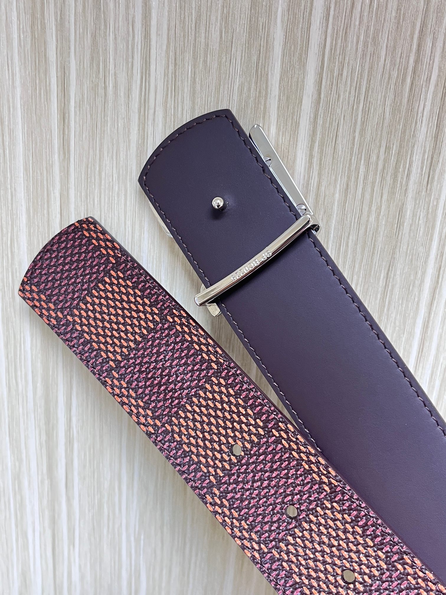 Basic Belt Cow Leather Coffee