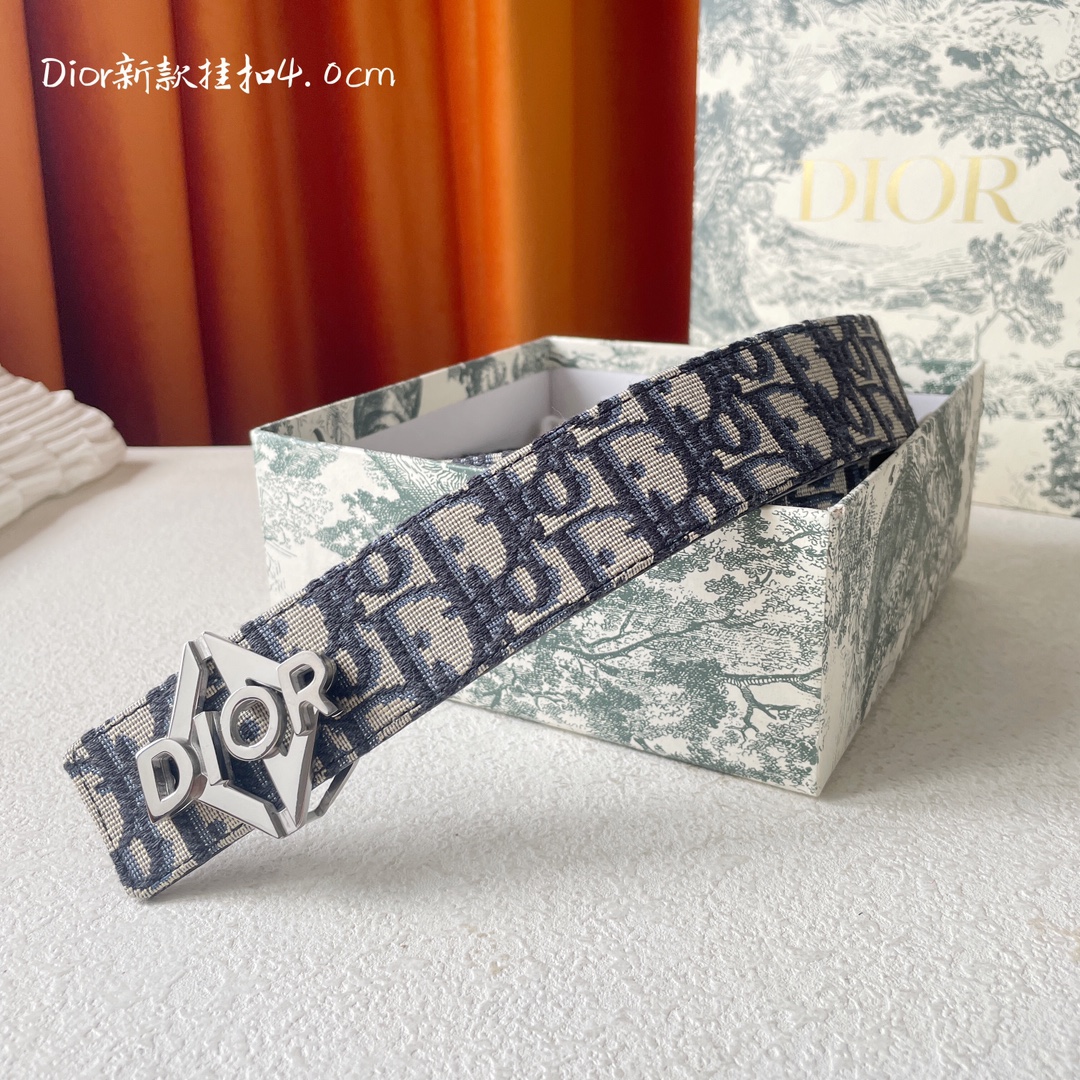 Dior Basic Belt Cow Leather Black M