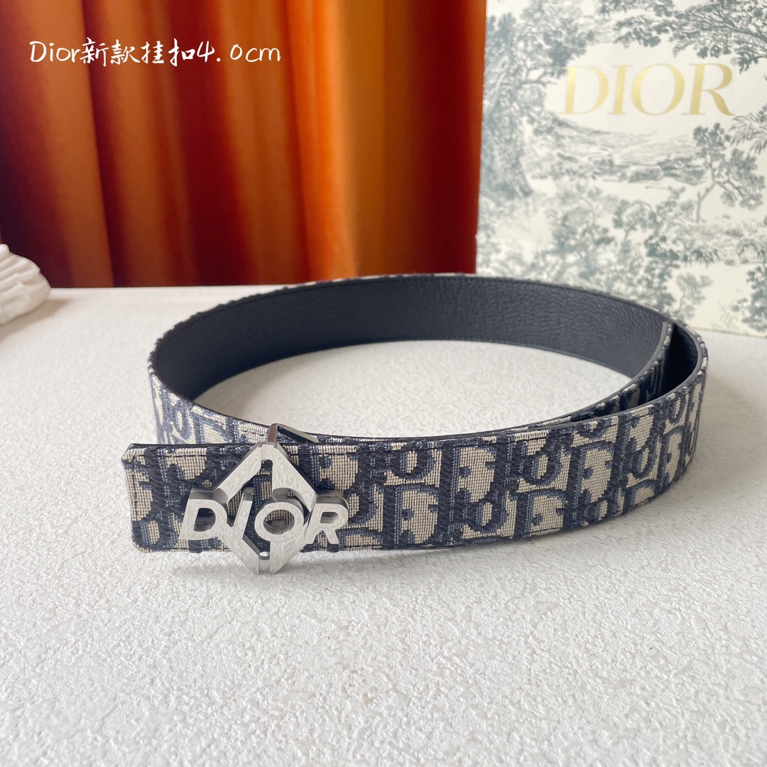 Dior Basic Belt Cow Leather Black M