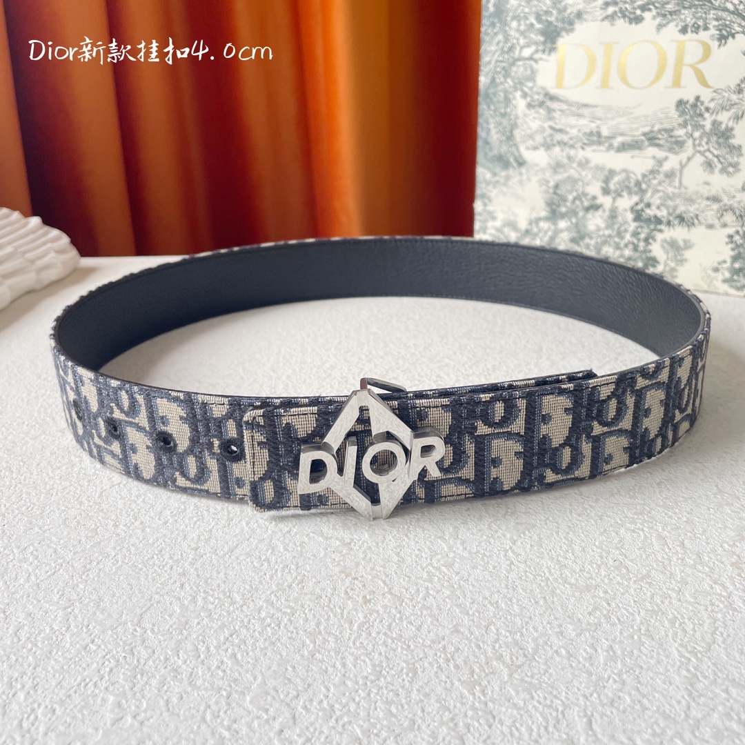 Dior Basic Belt Cow Leather Black M
