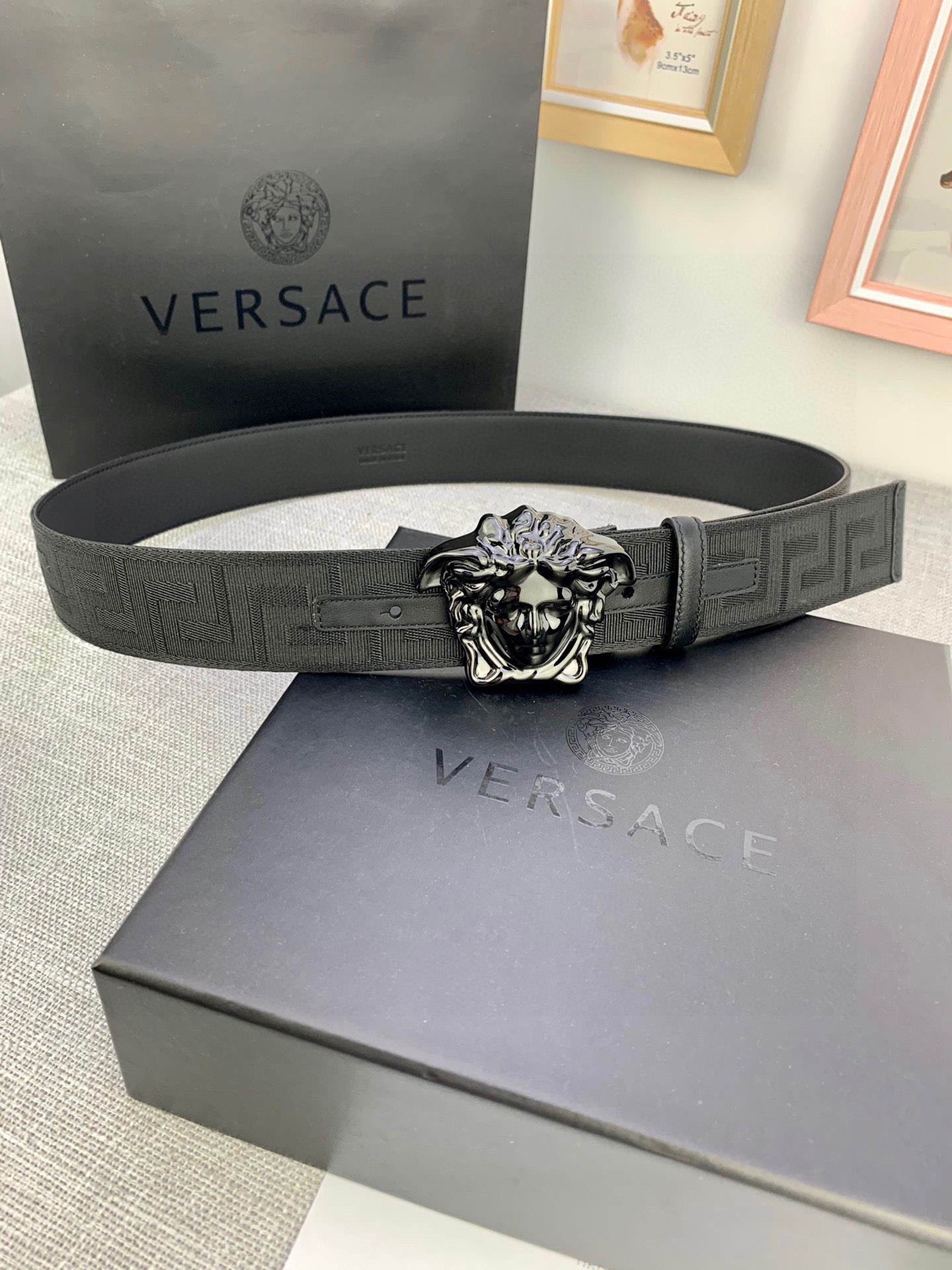 Versace Male Basic Belt S-m