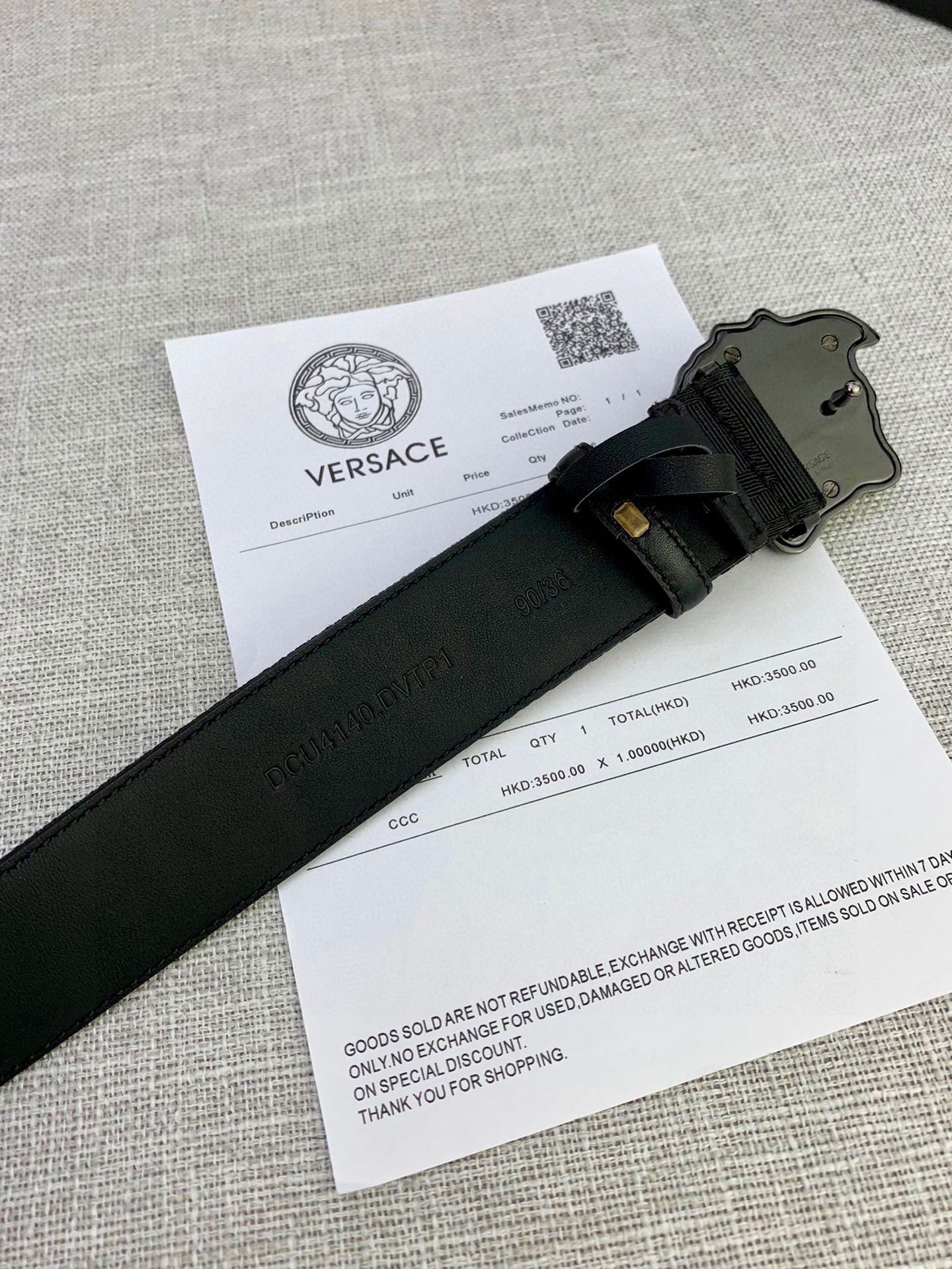 Versace Male Basic Belt S-m