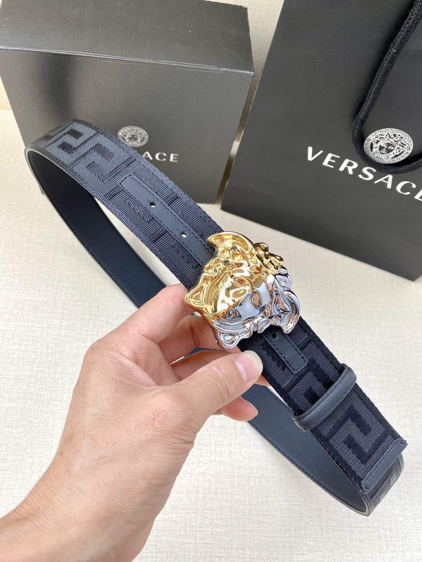 Versace Male Basic Belt S-m