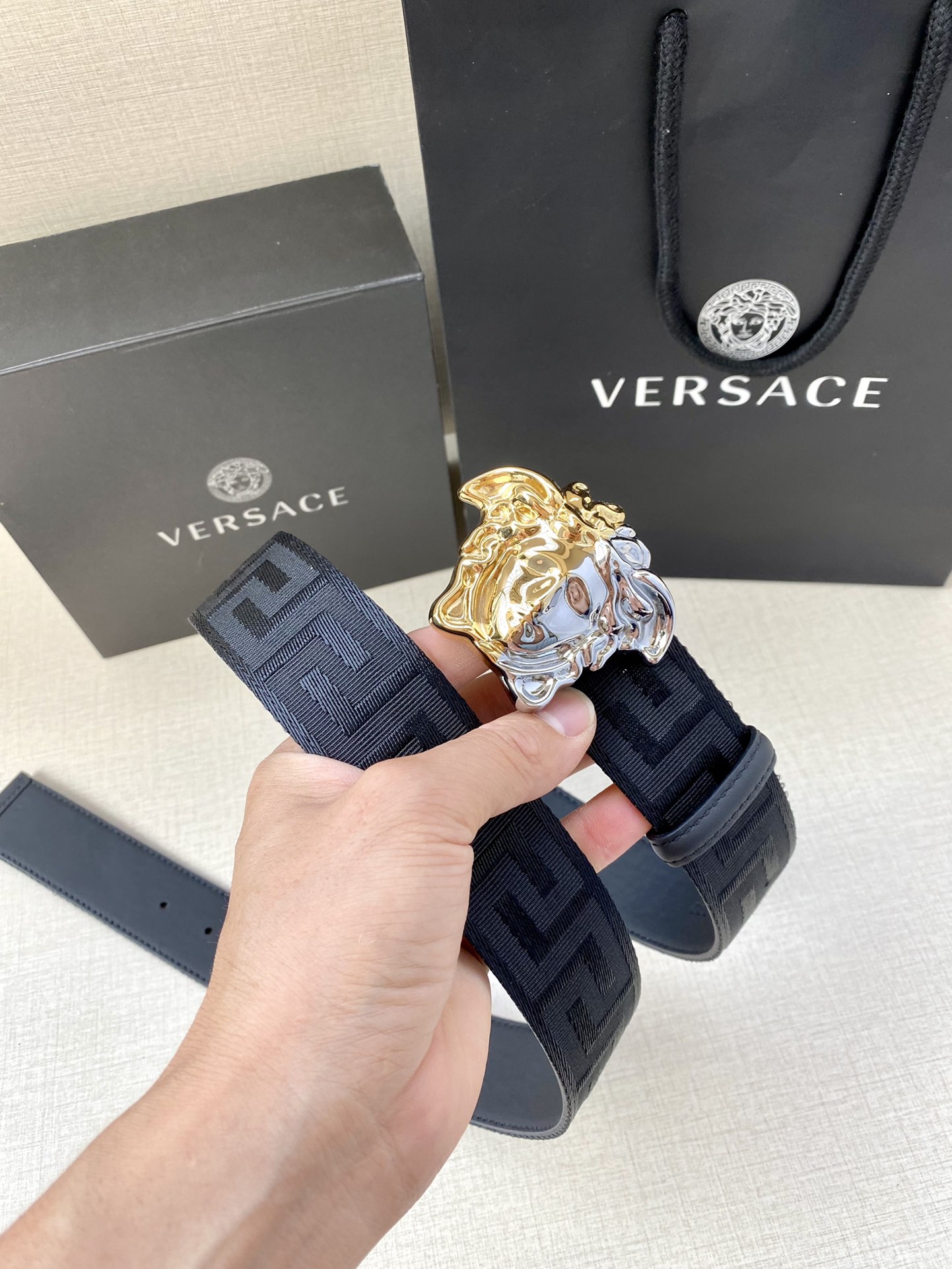 Versace Male Basic Belt S-m