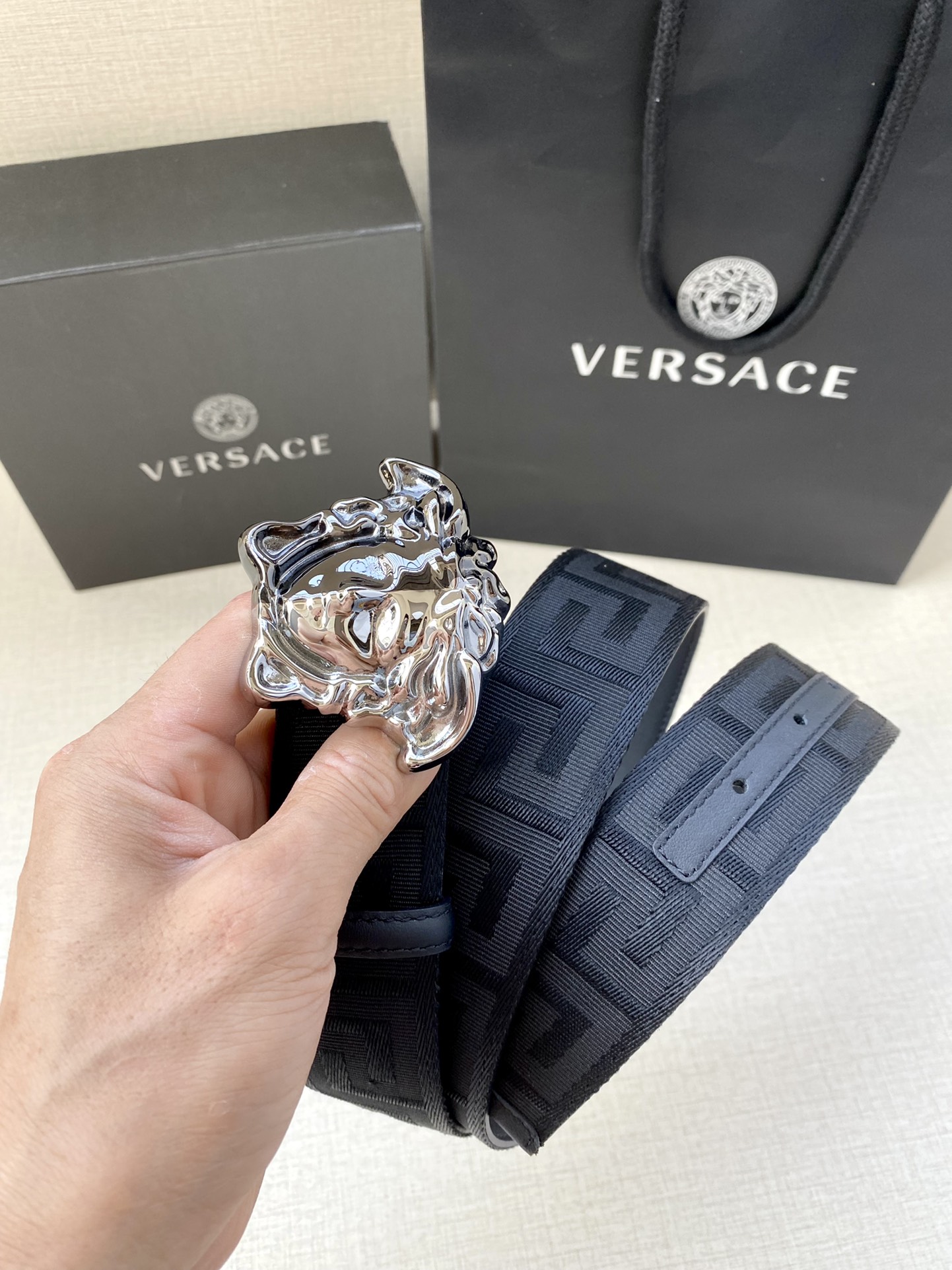 Versace Male Basic Belt S-m