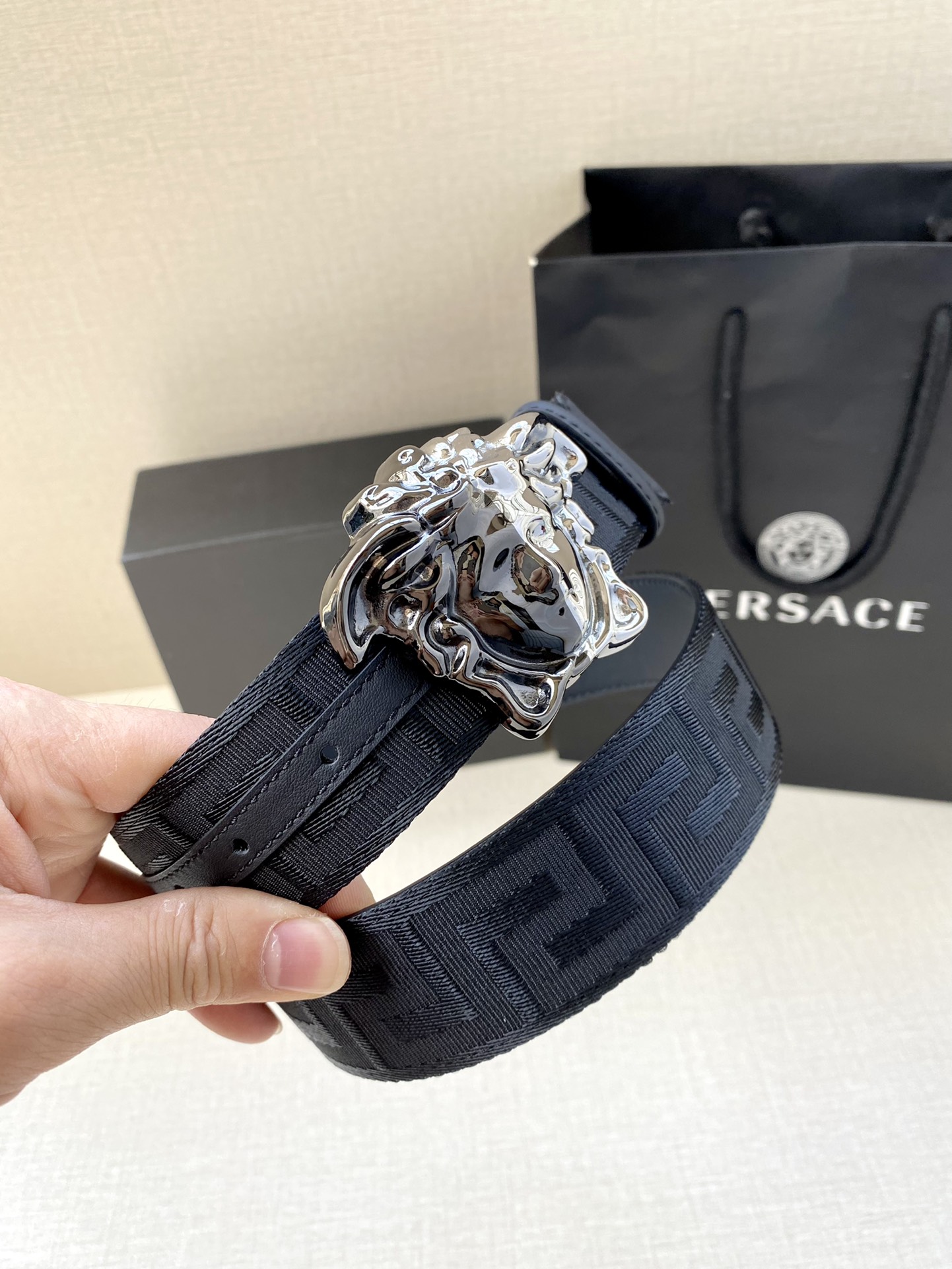 Versace Male Basic Belt S-m