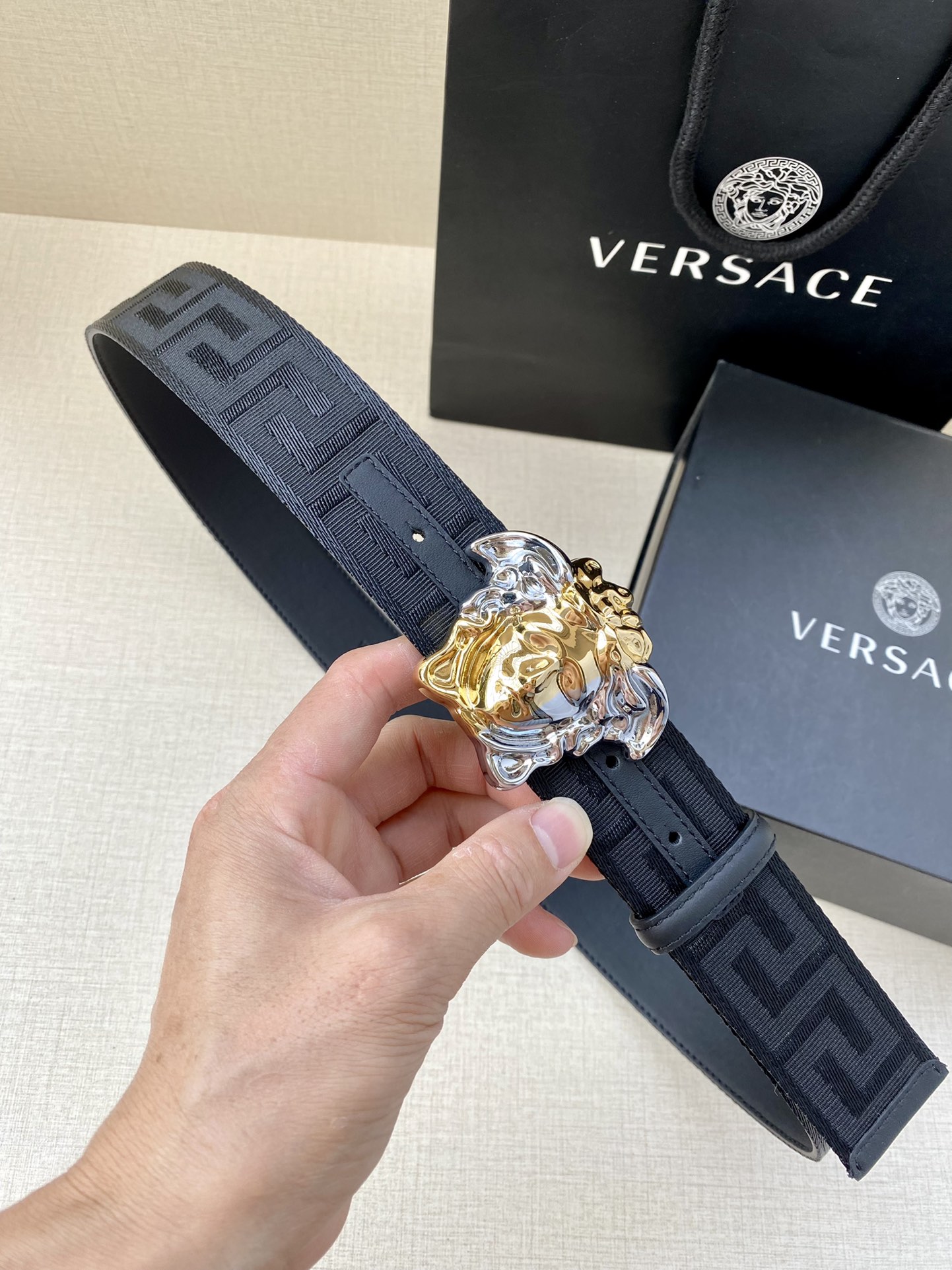 Versace Male Basic Belt S-m