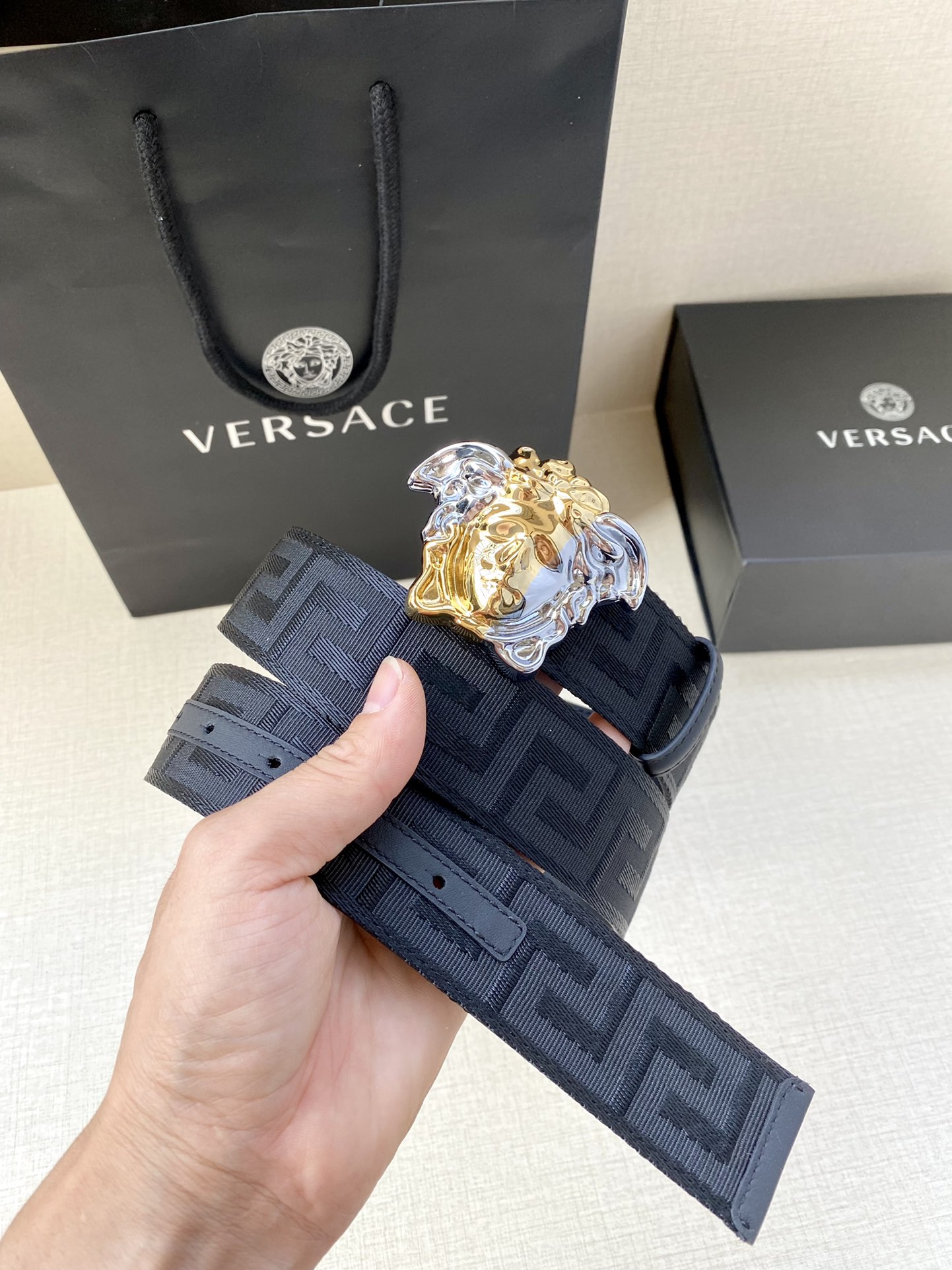 Versace Male Basic Belt S-m