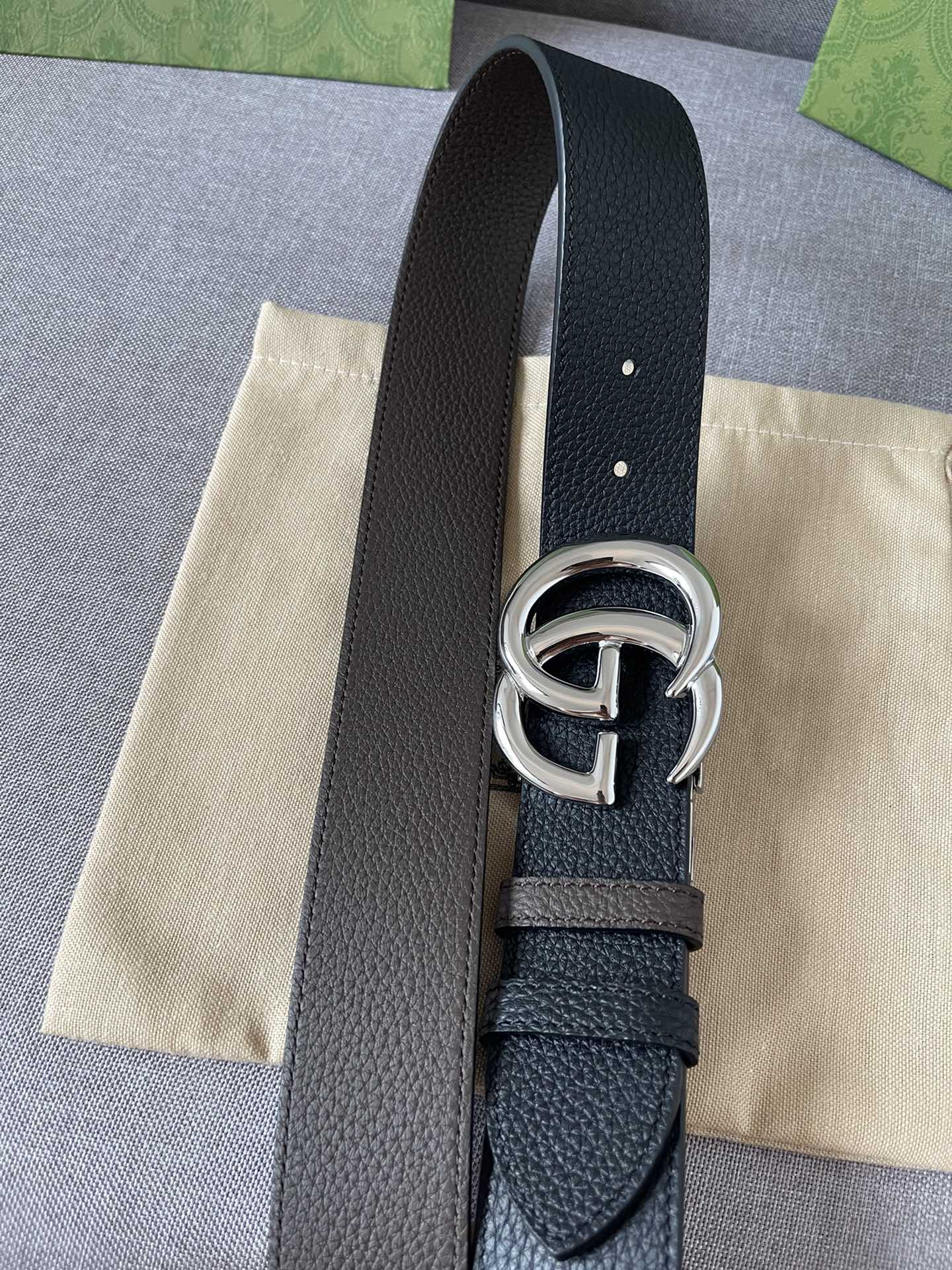 Gucci Male Leather Belt Cow Leather M