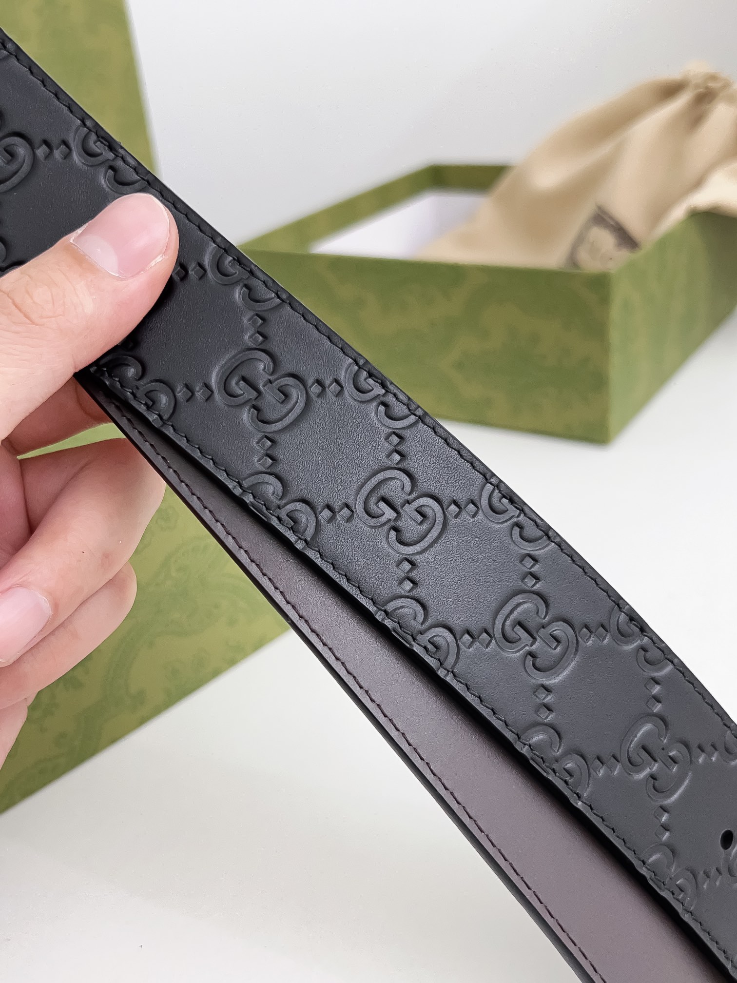 Gucci Male Basic Belt Cow Leather M