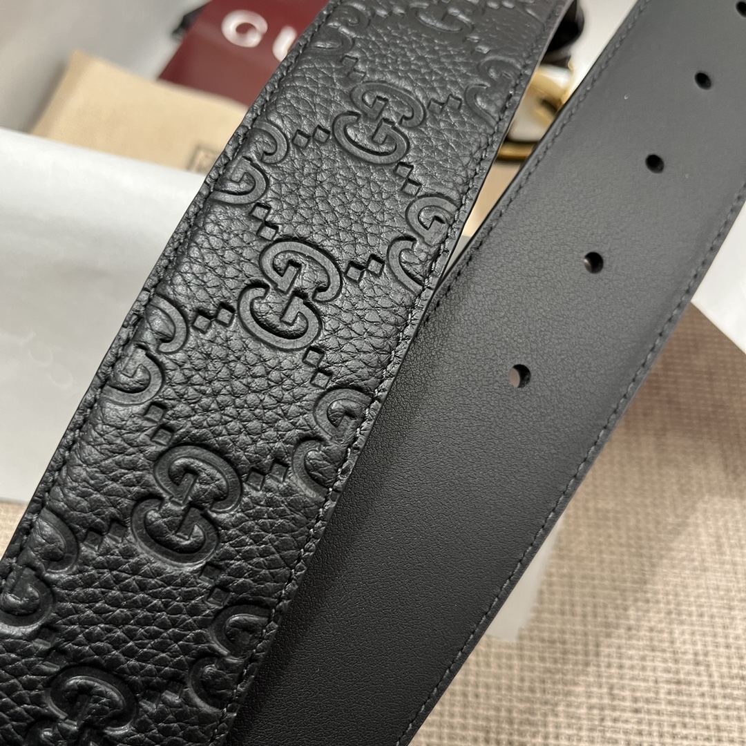 Gucci Male Basic Belt Cow Leather