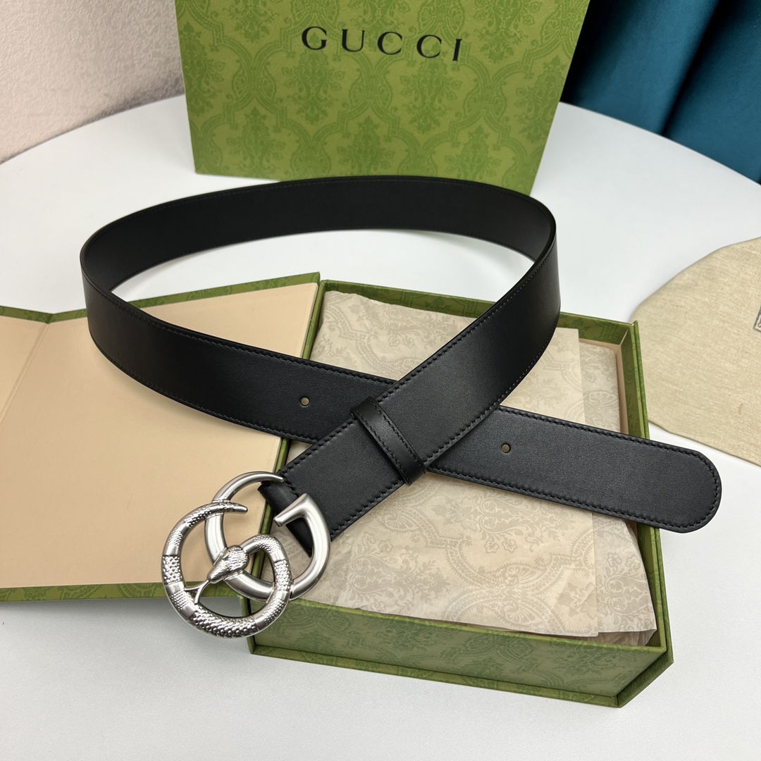 Gucci Male Basic Belt Cow Leather