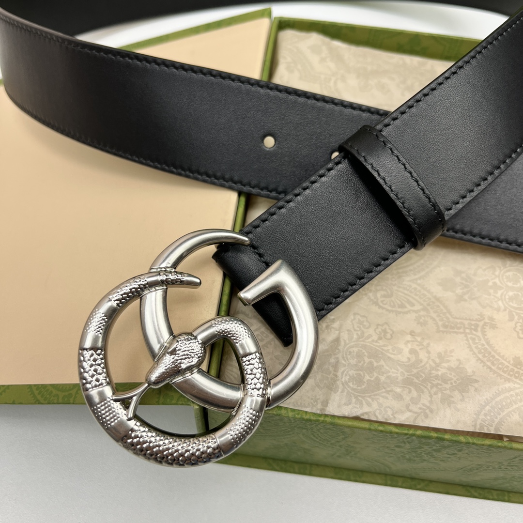 Gucci Male Basic Belt Cow Leather