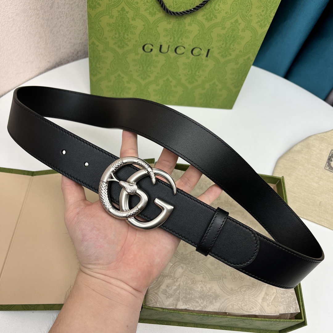 Gucci Male Basic Belt Cow Leather