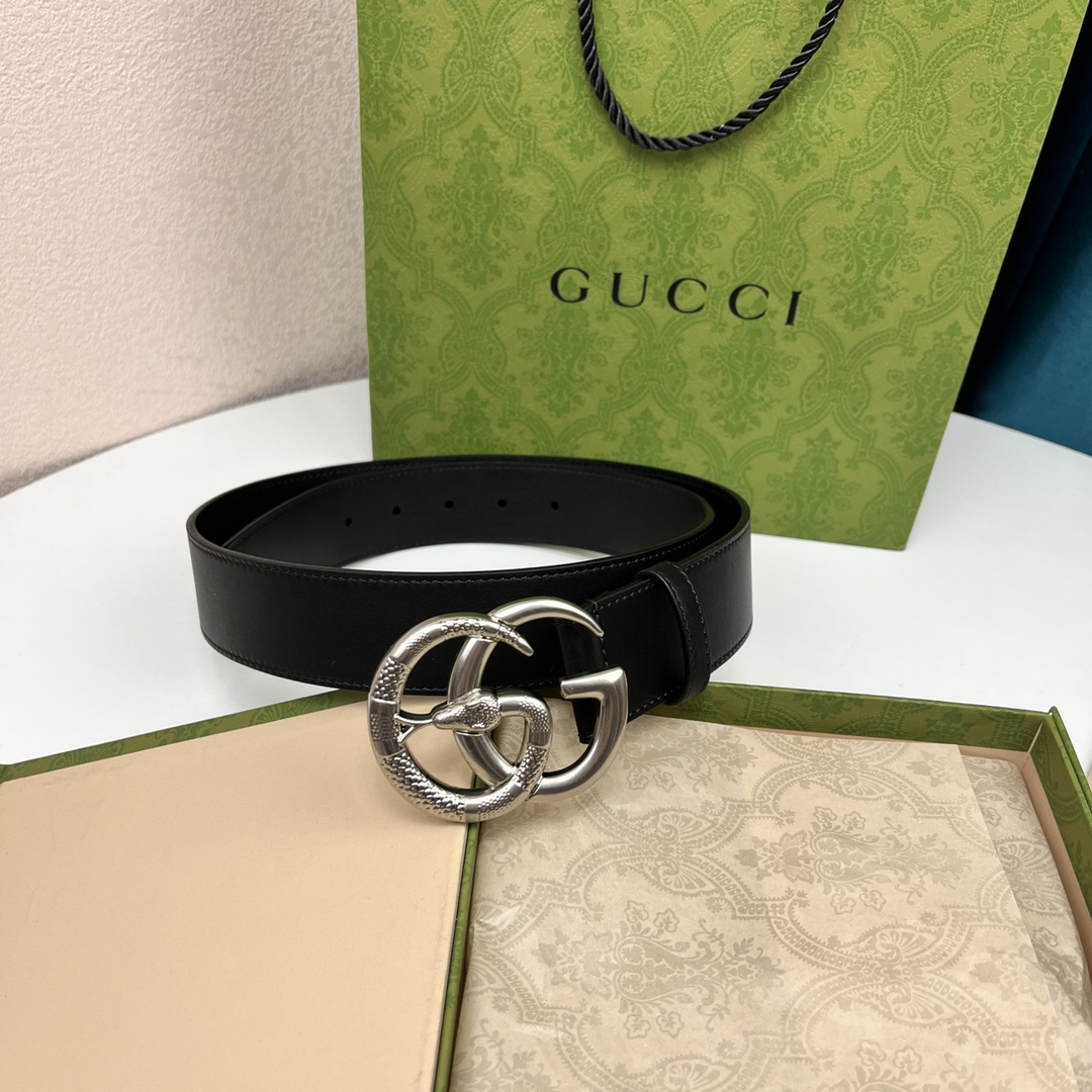 Gucci Male Basic Belt Cow Leather