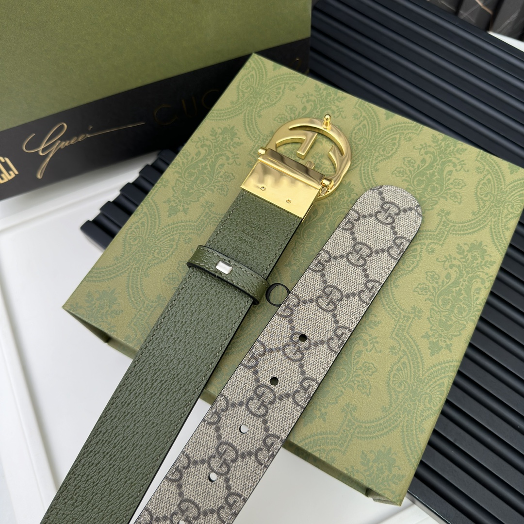 Gucci Male Basic Belt Gray S-m-l