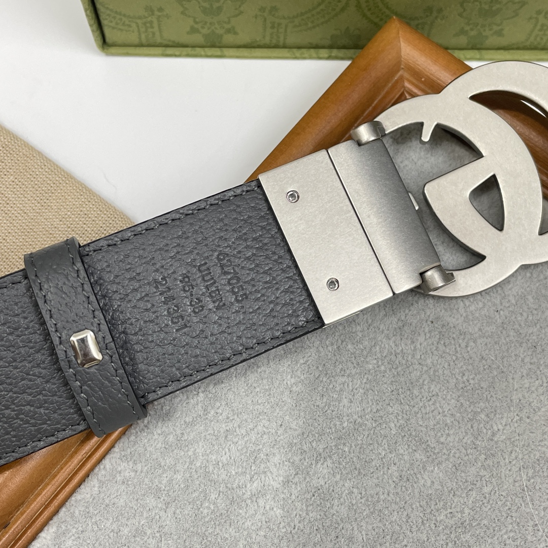 Gucci Male Basic Belt Gray S-m-l