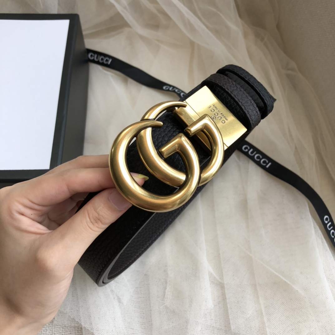 Gucci Male Basic Belt Cow Leather M