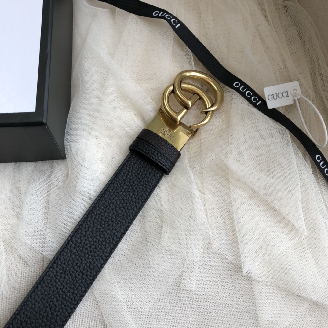 Gucci Male Basic Belt Cow Leather M