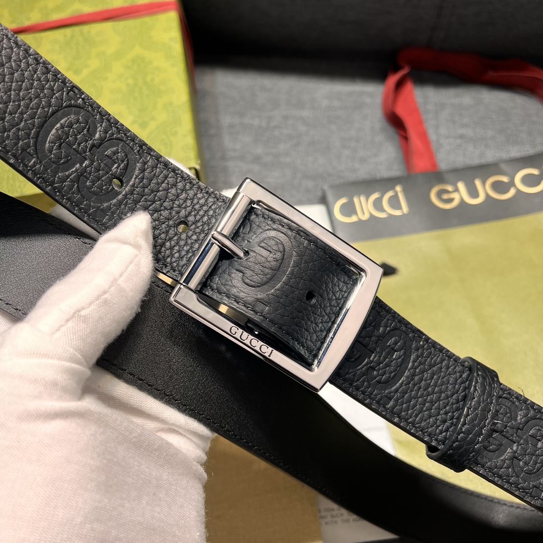 Gucci Basic Belt Black M