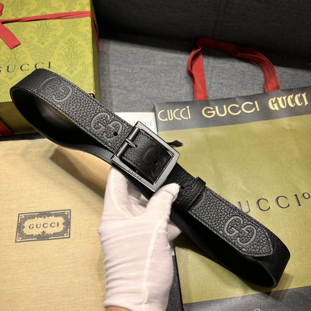 Gucci Basic Belt Black M
