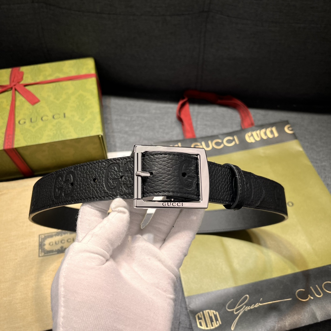 Gucci Basic Belt Black M