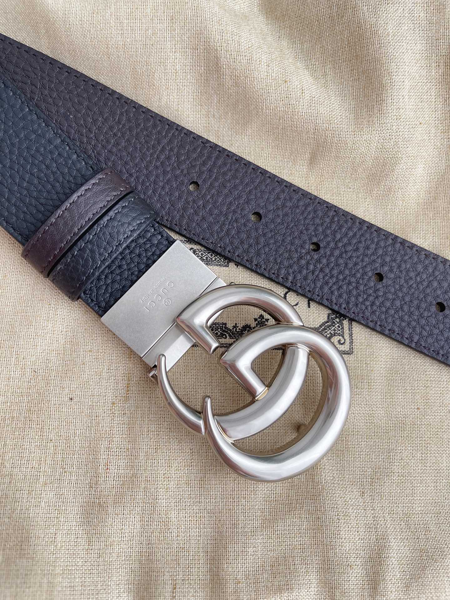 Gucci Basic Belt Top Grain Leather M