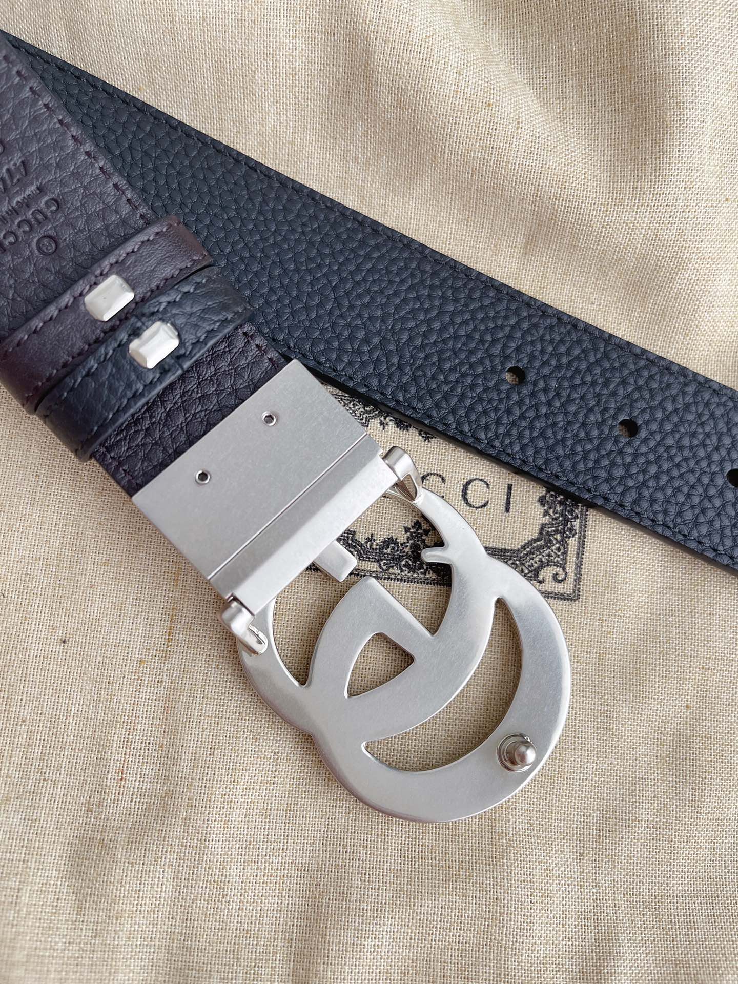 Gucci Basic Belt Top Grain Leather M