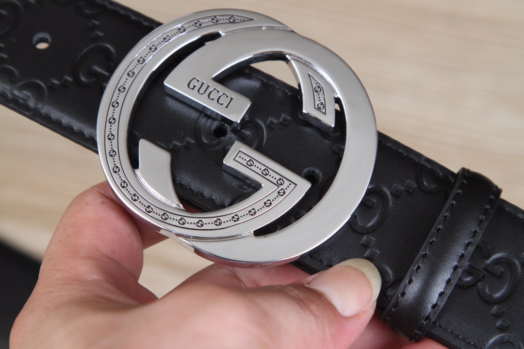 Gucci Basic Belt Cow Leather M