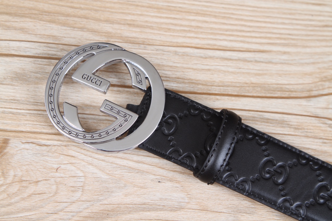 Gucci Basic Belt Cow Leather M