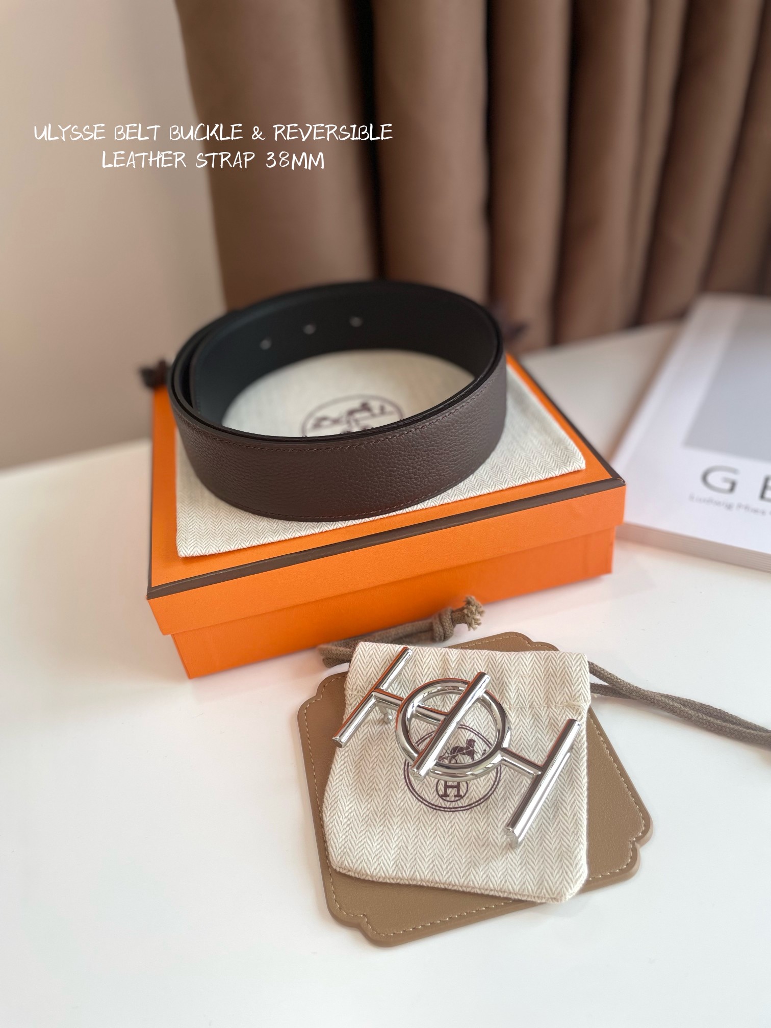 Hermès Basic Belt Cow Leather 38mm