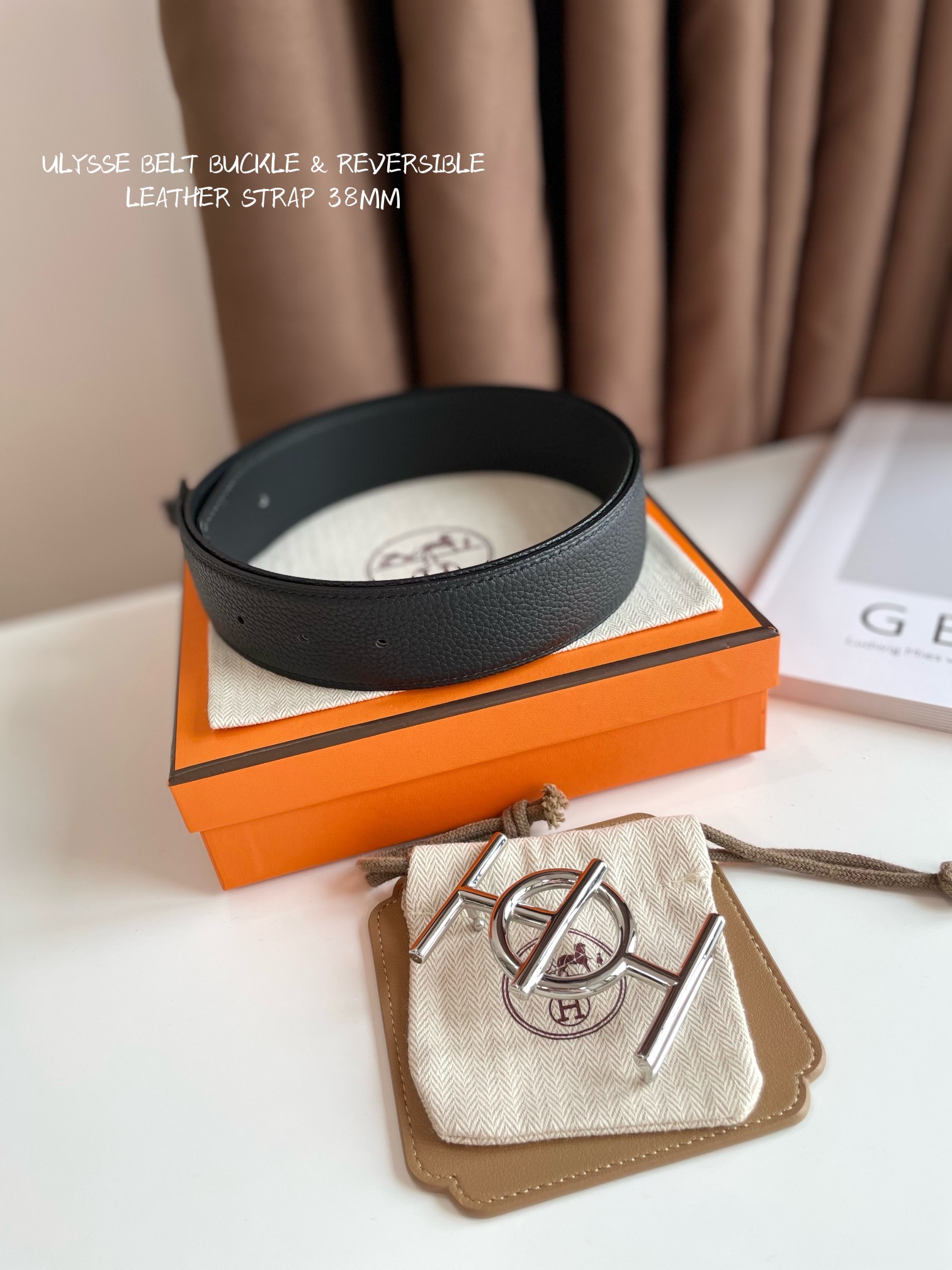 Hermès Basic Belt Cow Leather 38mm