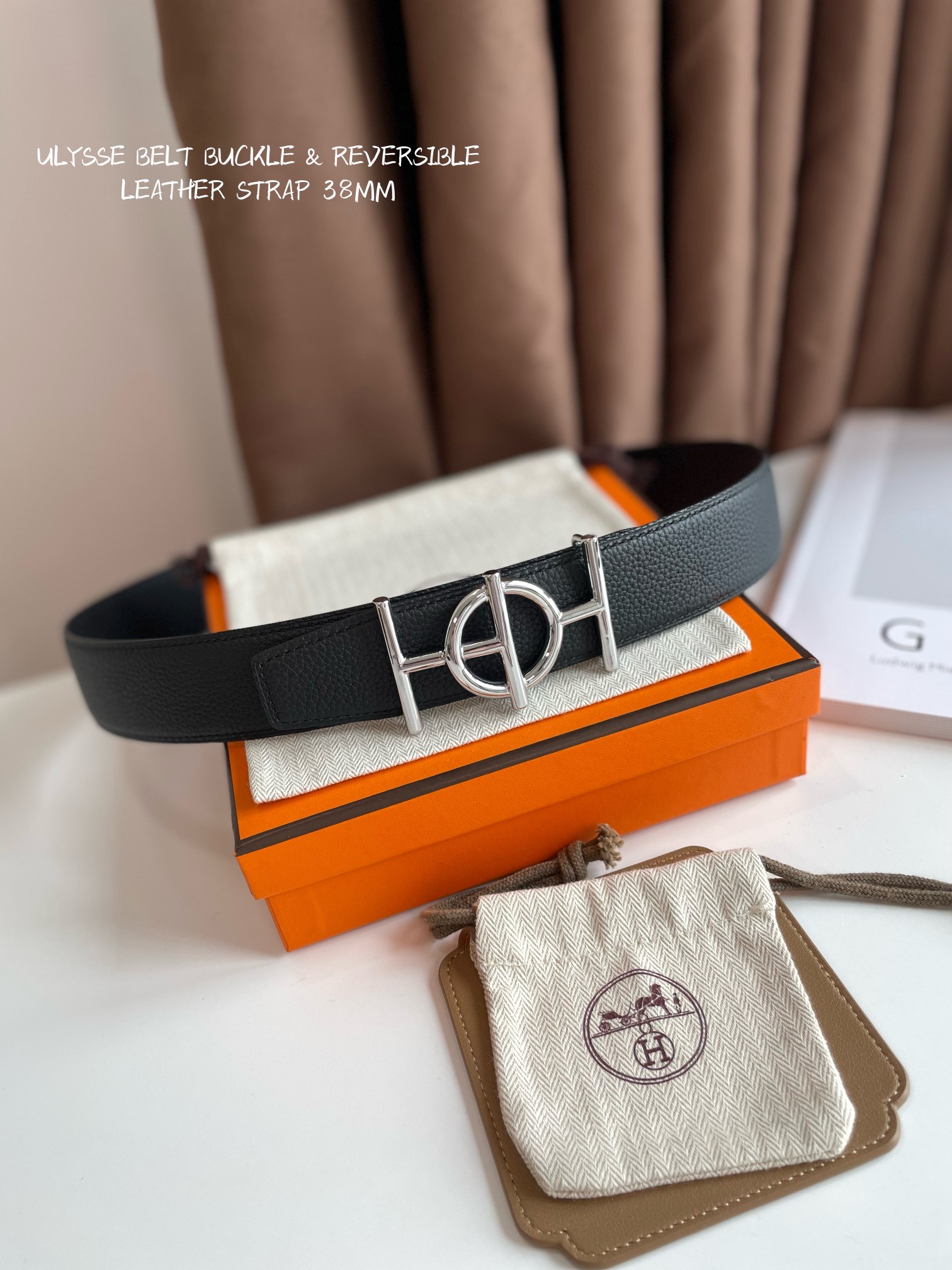 Hermès Basic Belt Cow Leather 38mm