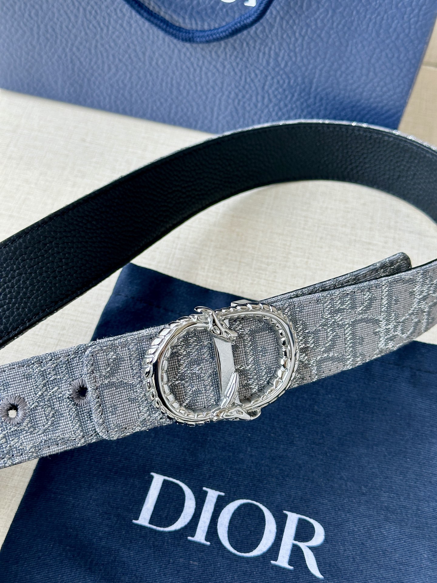 Basic Belt Cow Leather Black M-l