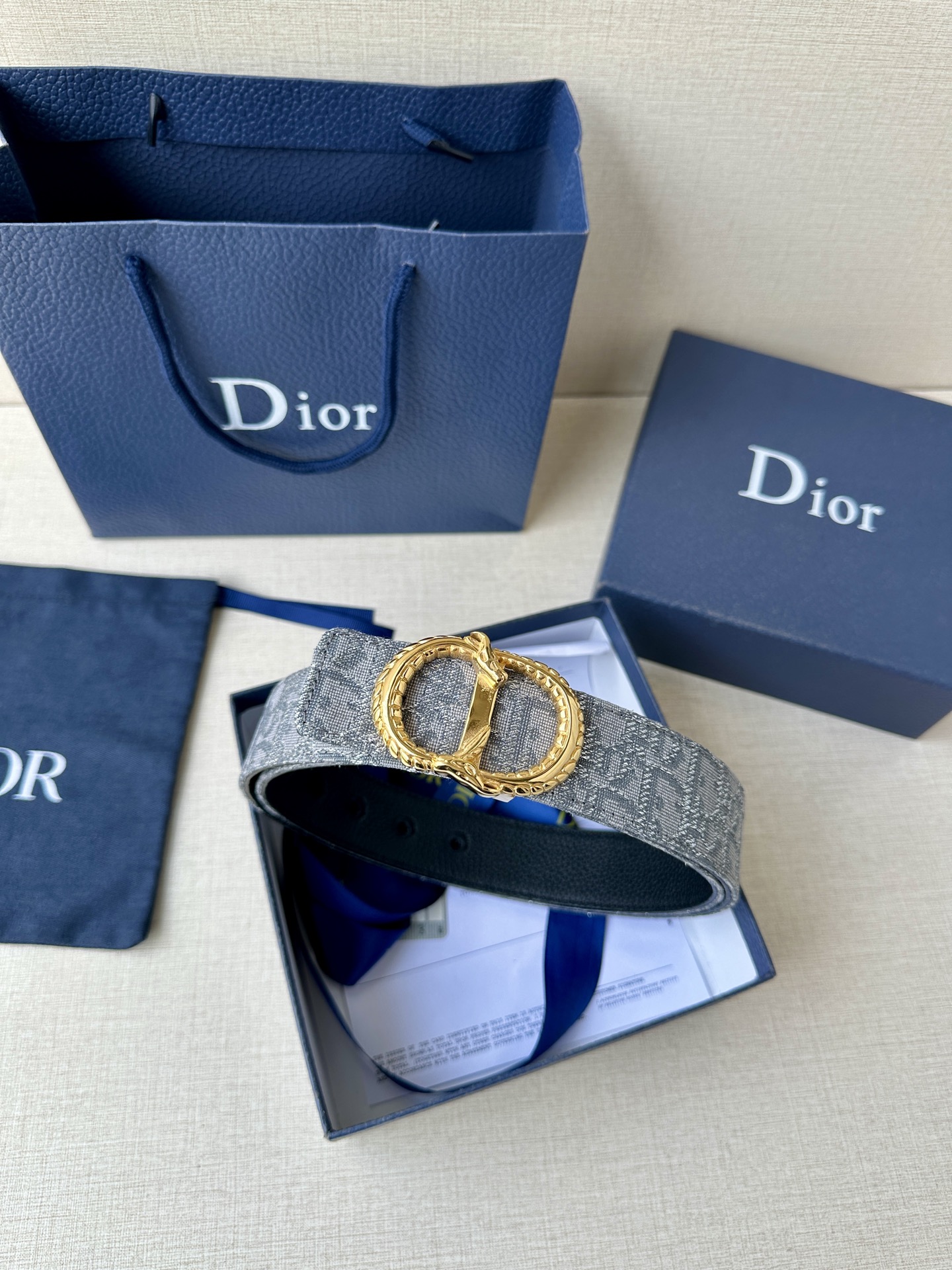 Basic Belt Cow Leather Black M-l