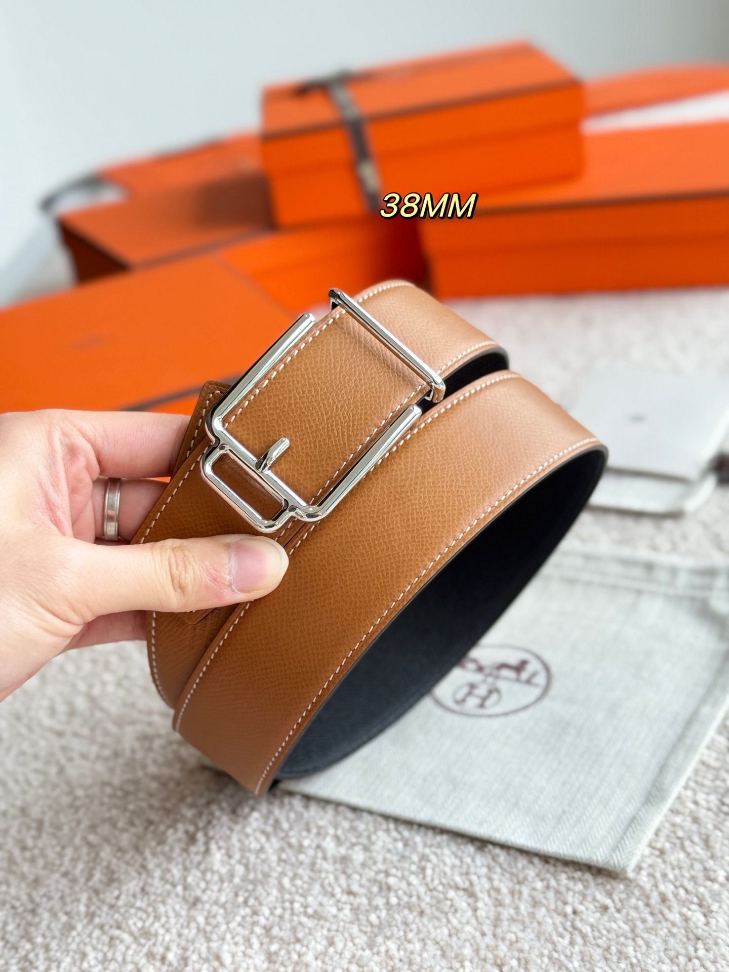 Male Basic Belt 38mm-s-m-l