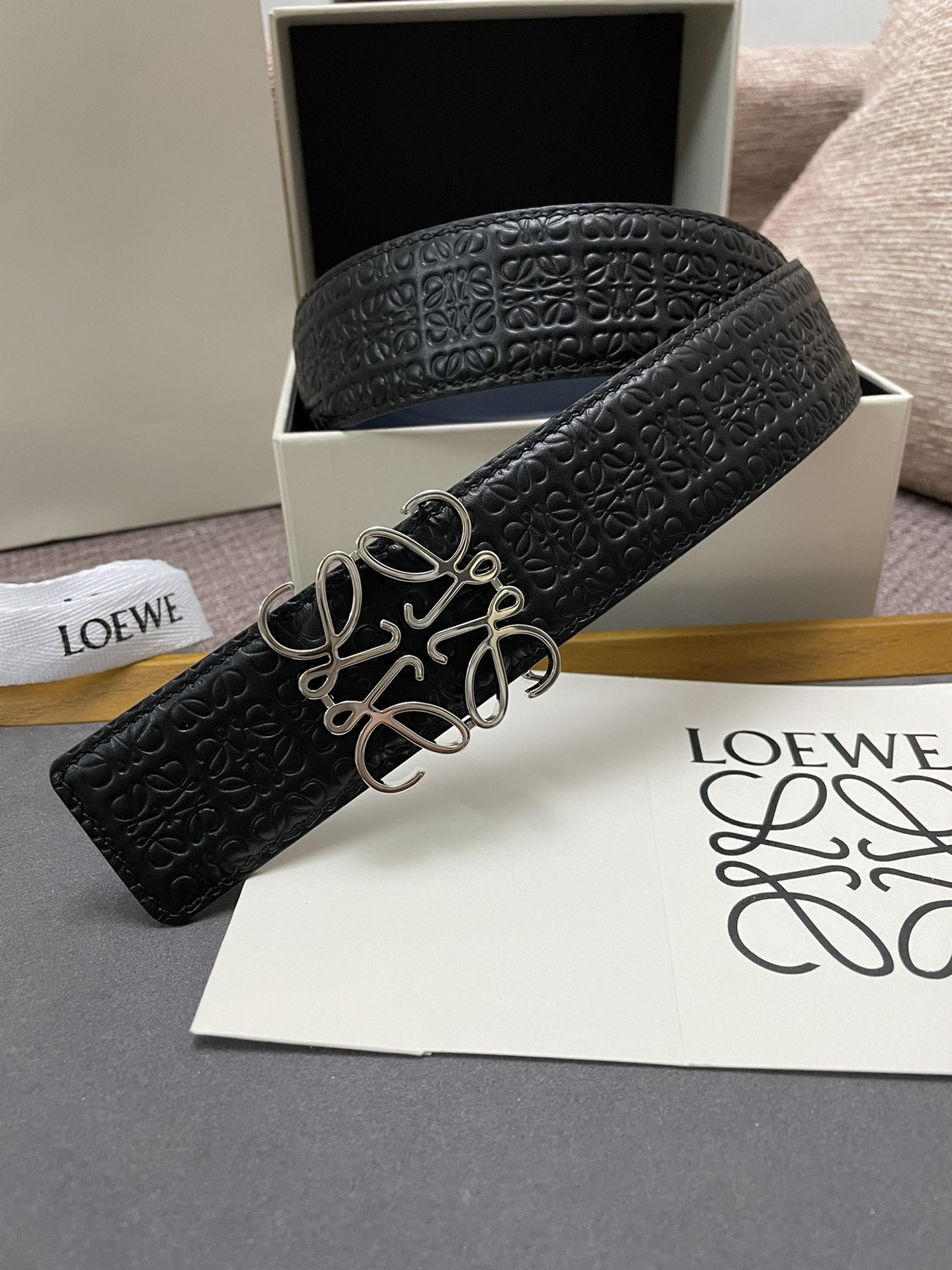 Loewe Male Basic Belt Cow Leather M-l