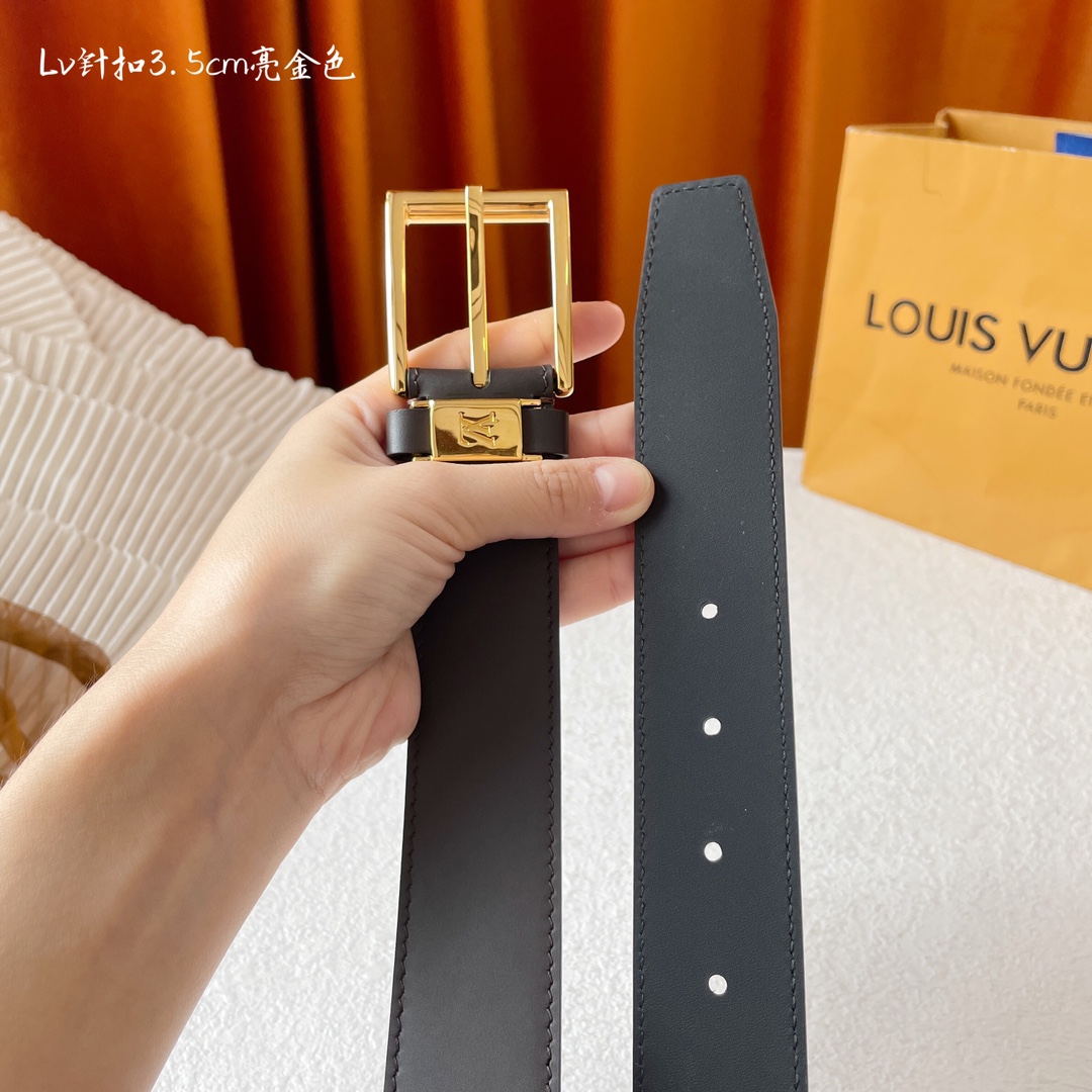 Louis Vuitton Basic Belt Black S-m-l