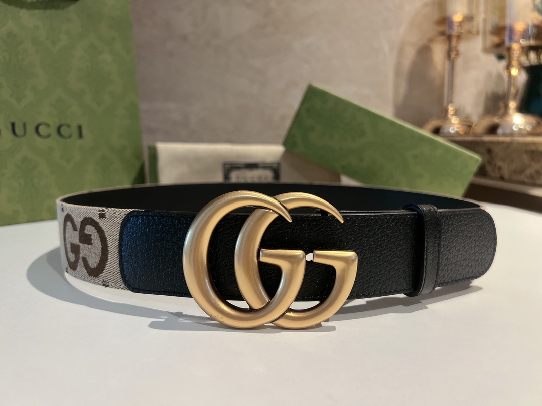 Basic Belt Gold Wide Width