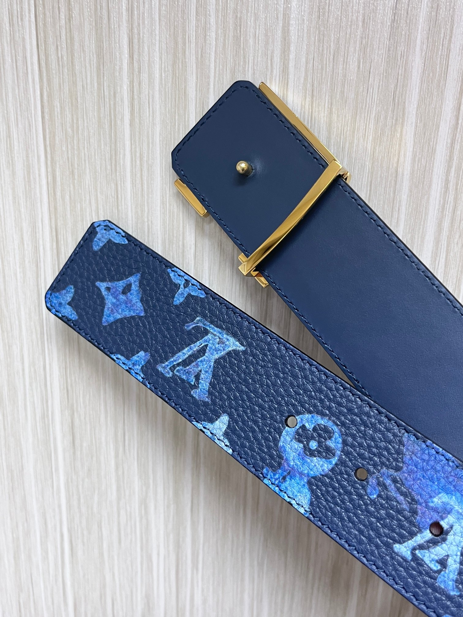 Louis Vuitton Basic Belt Cow Leather M