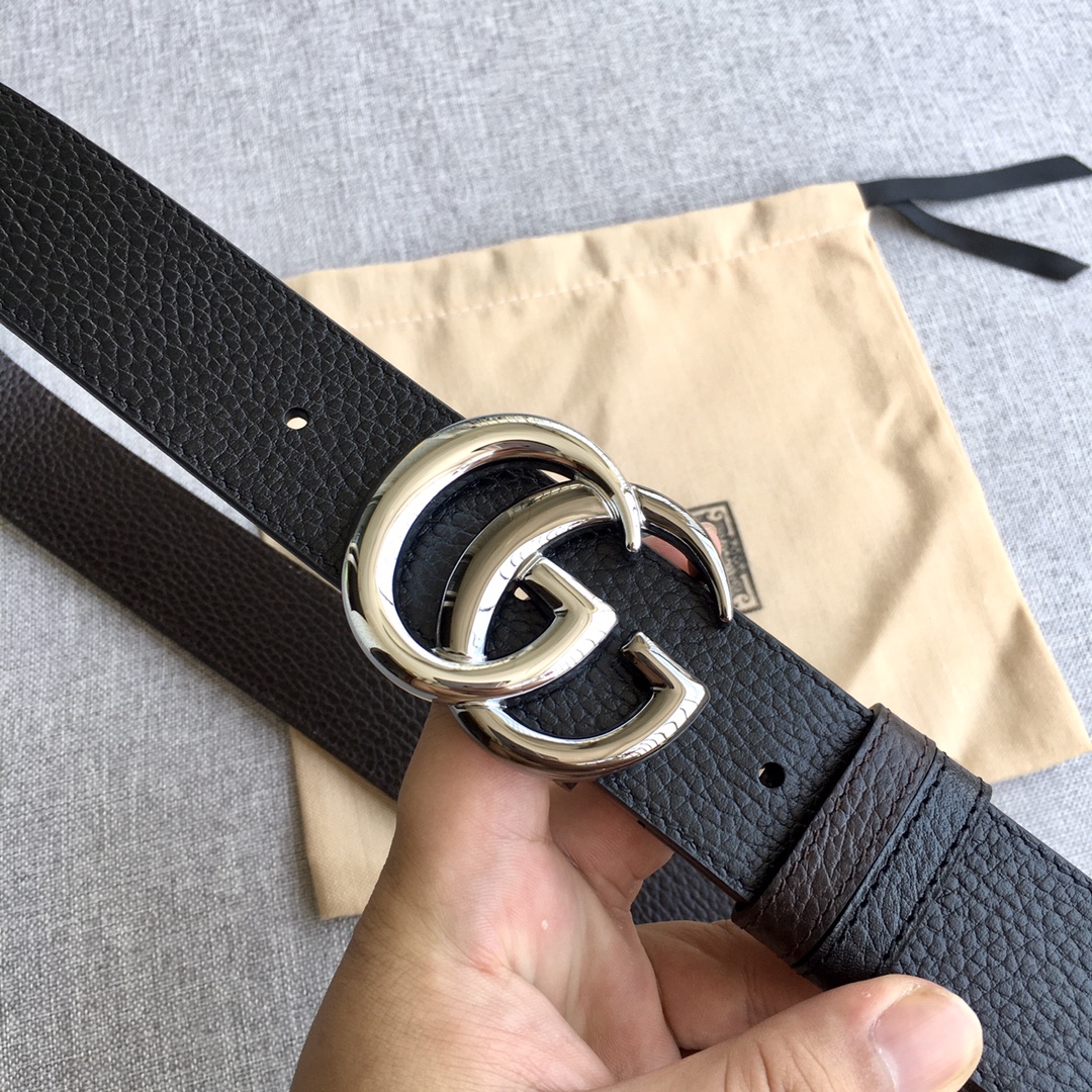 Gucci Basic Belt Top Grain Leather M