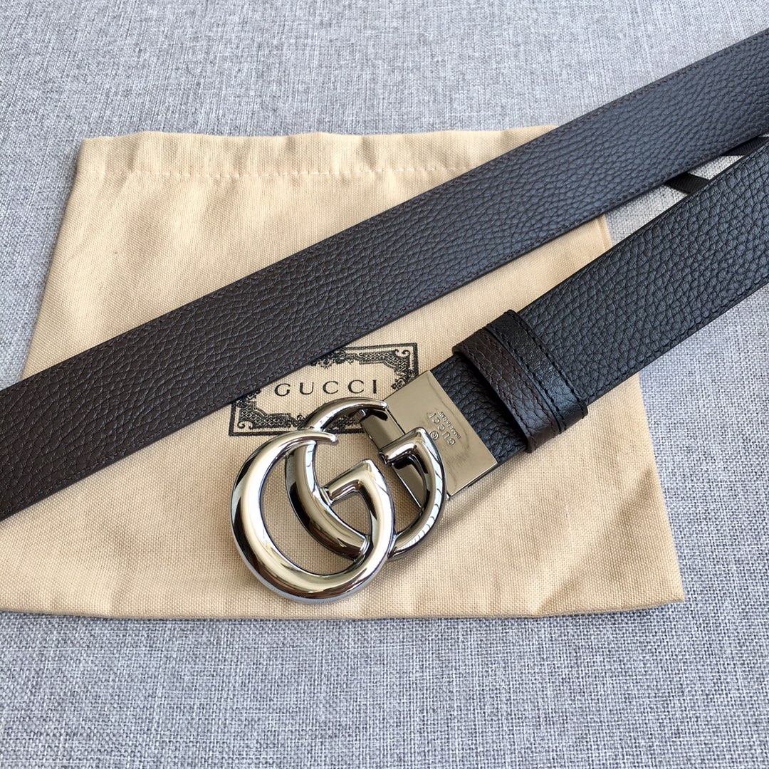 Gucci Basic Belt Top Grain Leather M