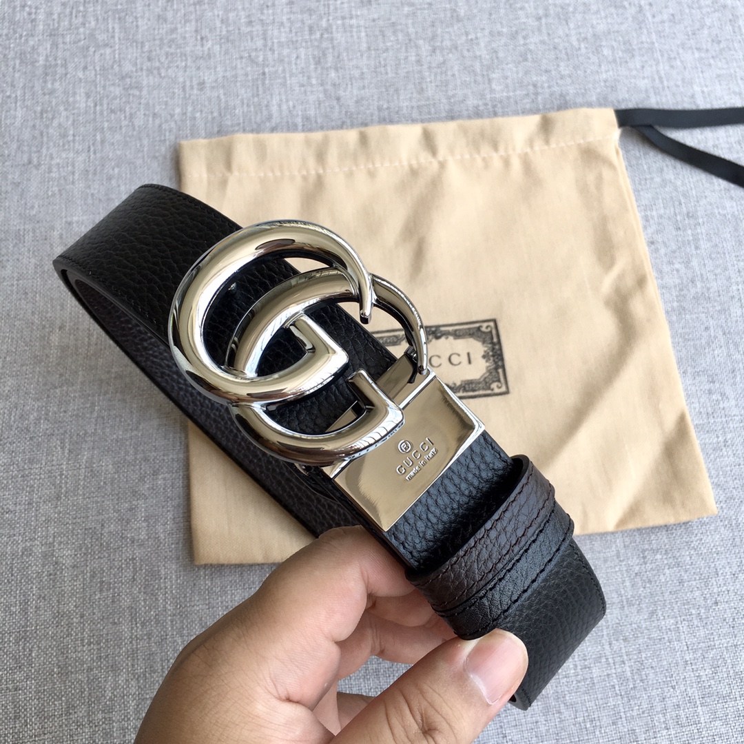 Gucci Basic Belt Top Grain Leather M